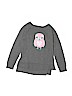 PINK Republic (Heart) 100% Cotton Gray Pullover Sweater Size 12 - photo 1