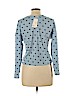 Candie's Blue Long Sleeve Top Size S - photo 2