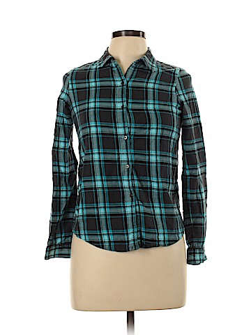 Faded Glory Long Sleeve Button-Down Shirt (view 1)