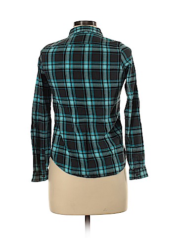 Faded Glory Long Sleeve Button-Down Shirt (view 2)