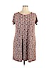 MSK Brown Casual Dress Size 2X - photo 1