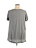 Torrid Gray Short Sleeve Top Size 2X Plus (2) - photo 2