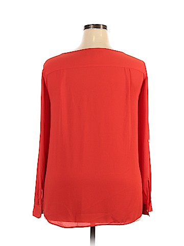 Ann Taylor LOFT Long Sleeve Blouse (view 2)
