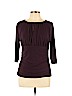 Ann Taylor Purple 3/4 Sleeve Top Size L (petite) - photo 1