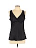 MICHAEL Michael Kors 100% Silk Black Sleeveless Silk Top Size L - photo 1