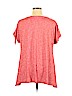 Max Studio Red Short Sleeve Top Size XL - photo 2