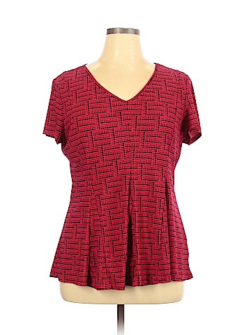 Roz & Ali Short Sleeve Top (view 1)