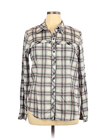 CAbi Long Sleeve Button-Down Shirt (view 1)