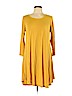Larace Yellow Casual Dress Size L - photo 1
