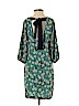 Teenflo 100% Polyester Green Casual Dress Size S - photo 2