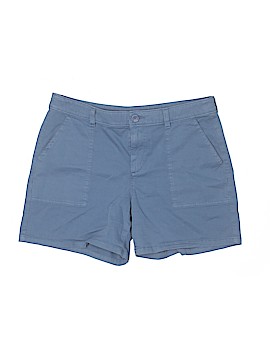 Kaari Blue Khaki Shorts (view 1)