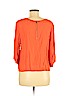 Sam & Lavi 100% Rayon Orange 3/4 Sleeve Blouse Size M (petite) - photo 2