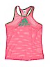Adidas 100% Polyester Graphic Pink Active Tank Size L (youth) - photo 1