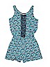 Justice 100% Cotton Blue Romper Size 20 - photo 1