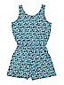 Justice 100% Cotton Blue Romper Size 20 - photo 2