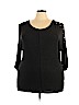 Belldini Gray 3/4 Sleeve Top Size 3X - photo 1
