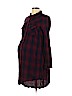 Motherhood 100% Cotton Burgundy Casual Dress Size L - photo 1