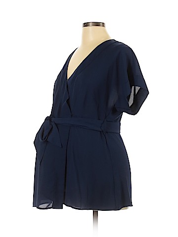 Motherhood Short Sleeve Blouse (view 1)