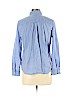 Ann Taylor 100% Cotton Blue Long Sleeve Button-Down Shirt Size L (petite) - photo 2
