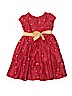 George 100% Polyester Red Special Occasion Dress Size 7 - photo 2
