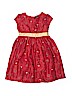 George 100% Polyester Red Special Occasion Dress Size 7 - photo 1