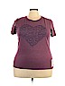 EV1 from Ellen Degeneres Pink Short Sleeve T-Shirt Size 3X - photo 1
