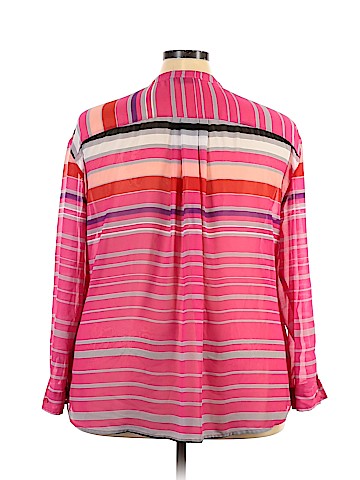 a.n.a. A New Approach Long Sleeve Blouse (view 2)