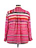 a.n.a. A New Approach 100% Polyester Pink Long Sleeve Blouse Size 3X - photo 2