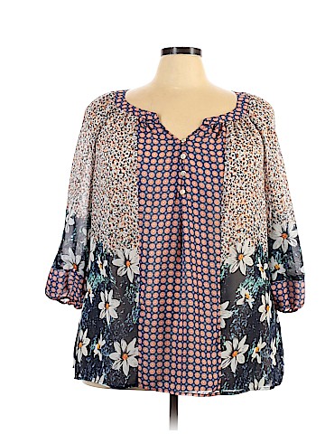 Assorted Brands Long Sleeve Blouse (view 1)