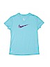 Nike 100% Polyester Blue Active T-Shirt Size M (youth) - photo 1