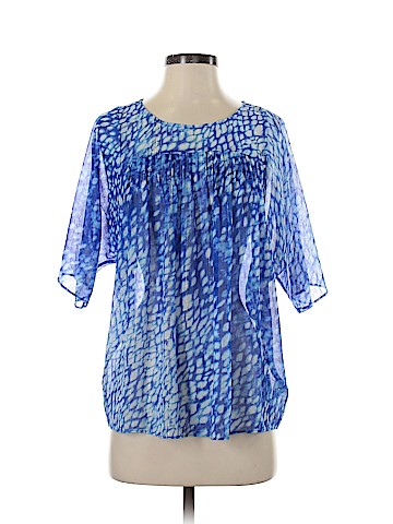 MICHAEL Michael Kors Short Sleeve Blouse (view 1)