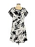 New Directions White Casual Dress Size L (petite) - photo 1