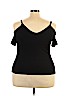 Hot Kiss Black Short Sleeve Top Size 3X - photo 2