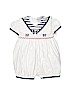 Carriage Boutiques White Short Sleeve Outfit 6-9 MO / 9 MO - photo 1