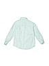 The Children's Place 100% Cotton Solid Green Long Sleeve Button-Down Shirt Size 3T - photo 2