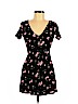 H&M 100% Viscose Black Casual Dress Size XS - photo 1