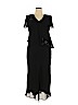 R&K 100% Polyester Black Cocktail Dress Size 14 - photo 1