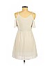 Lush 100% Polyester White Casual Dress Size XS - photo 2