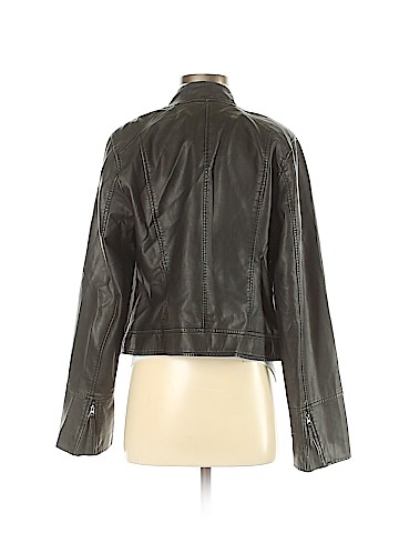 Motherhood Faux Leather Jacket (view 2)