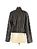 Motherhood 100% Polyurethane Brown Faux Leather Jacket Size L - photo 2