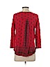 Lucky Brand Red 3/4 Sleeve Top Size S - photo 2