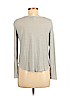 H&M 100% Viscose Ivory Long Sleeve T-Shirt Size M - photo 2
