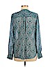 Lucky Brand Blue Long Sleeve Blouse Size M - photo 2