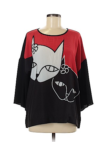 Mariella Rosati 3/4 Sleeve Top (view 1)