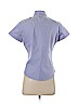 Brooks Brothers 346 100% Cotton Purple Short Sleeve Button-Down Shirt Size 4 (petite) - photo 2