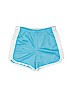 Justice 100% Polyester Solid Blue Athletic Shorts Size 12 - photo 1