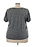 Lane Bryant Gray Short Sleeve Top Size 22 Plus (5) - photo 2
