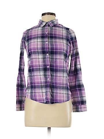 Faded Glory Long Sleeve Button-Down Shirt (view 1)