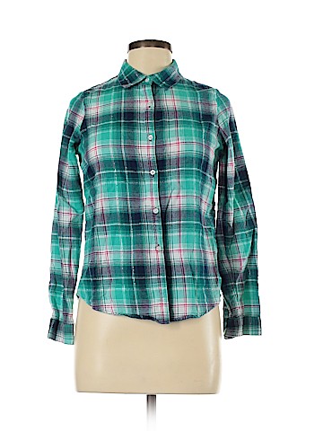 Faded Glory Long Sleeve Button-Down Shirt (view 1)
