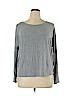 Tahari Gray Long Sleeve T-Shirt Size XL - photo 1